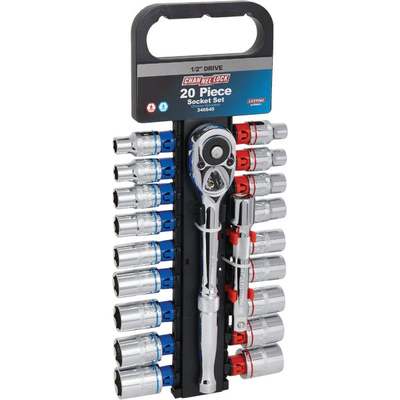 20 PC 1/2" SOCKET SET