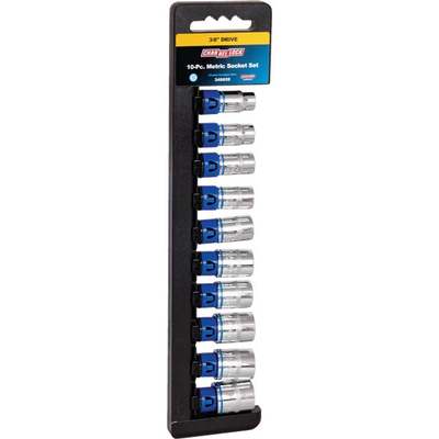 10PC 3/8" MET SOCKET SET