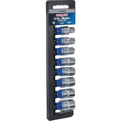 8PC 1/2" MET SOCKET SET