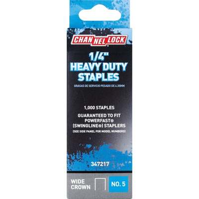#5 HVY DTY 1/4" STAPLE