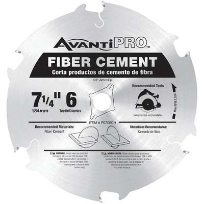 7-1/4" FIB-CEM BLADE AVANTI-PRO