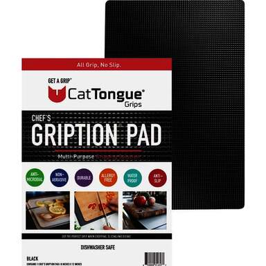 8X12 BLK GRIPTION PAD