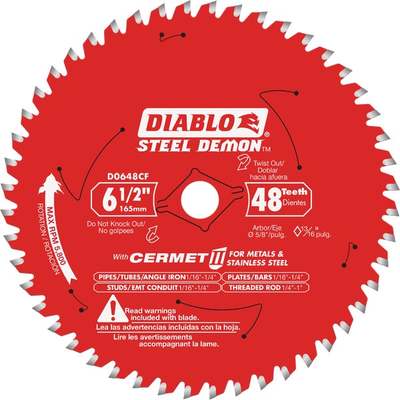 6-1/2"X48T STL DEM BLADE