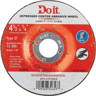 4-1/2X1/4 METAL WHEEL