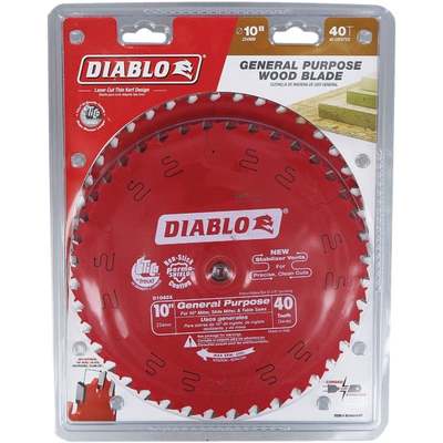 2PK 10" 40T SAW BLADE