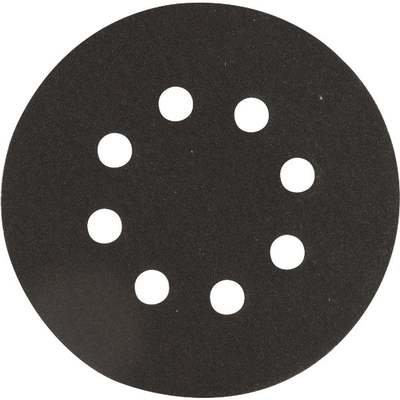 Do it Best 5 In. 120-Grit 8-Hole Pattern Black Zirconium Vented Sanding Disc