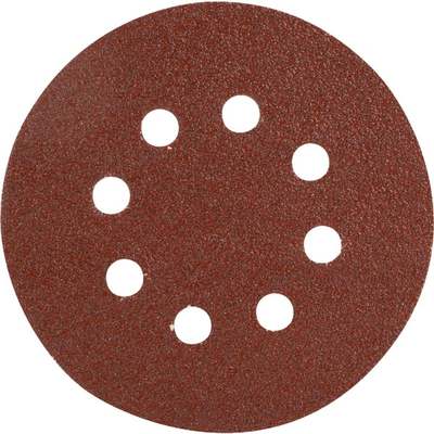 Do it Best 5 In. 60-Grit 8-Hole Pattern Vented Sanding Disc with Hook & Loop