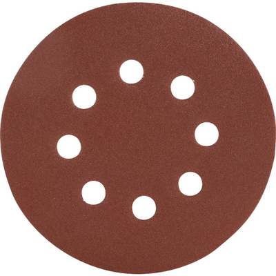 Do it Best 5 In. 120-Grit 8-Hole Pattern Vented Sanding Disc with Hook &