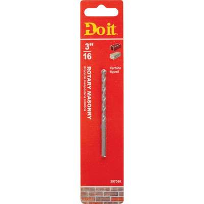 3/16" MASONRY DRILL BIT