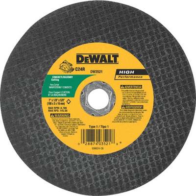 7" MSNRY ABRASIVE BLADE