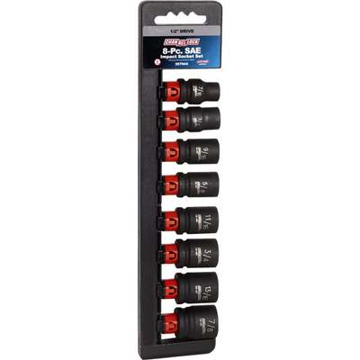 8PC 1/2 S IMP SOCKET SET