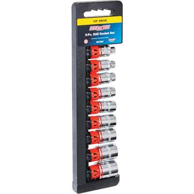 9PC 3/8" SOCKET SET