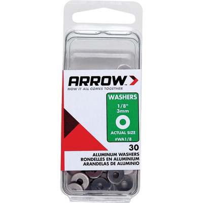 ALUM WASHER 1/8 30PK