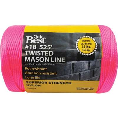 LINE MASON 525'NYLON PINK