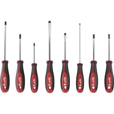 SCREWDRIVER SET 8PC MILW