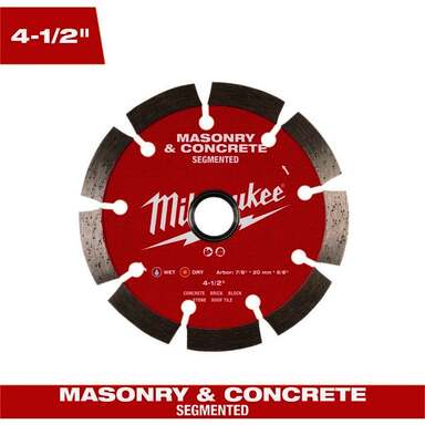 4.5" SGMNTD DMOND BLADE
