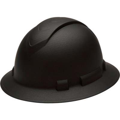 4PT BLK FULLBRM HARD HAT