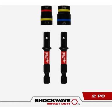2PC 2IN1 NUT DRIVER SET