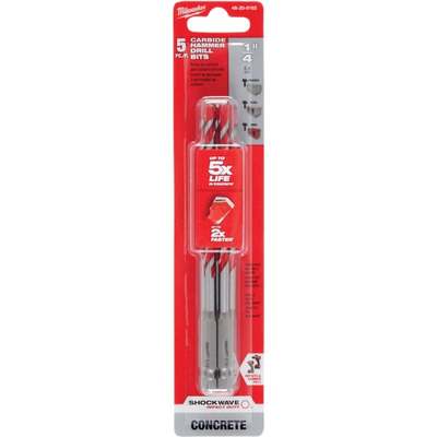 1/4" DRILL BITS 5PK