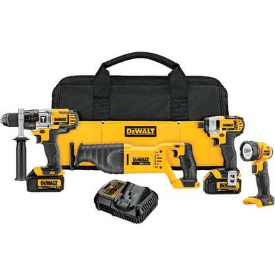 20V XR 4 TOOL COMBO KIT