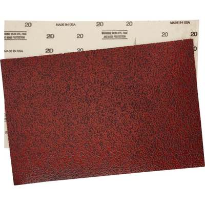 Virginia Abrasives 12 In. x 18 In. 20 Grit Orbital Floor Sanding Sheet