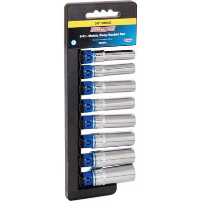 8PC 3/8"M DP SOCKET SET