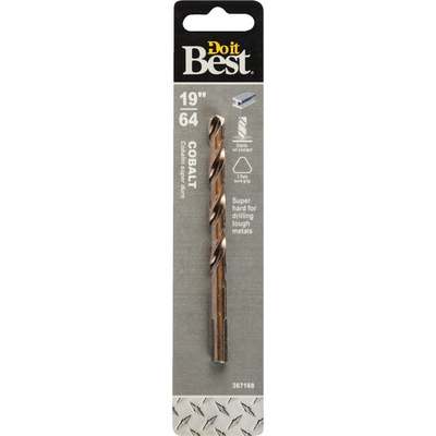 19/64" COBALT DRILL BIT