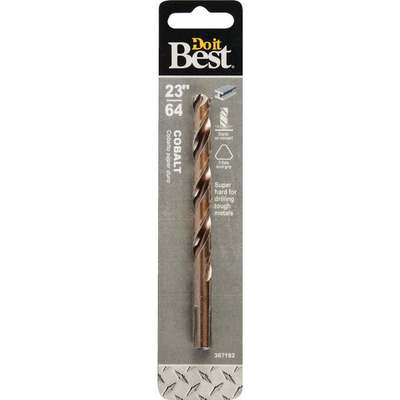 23/64" DIB COBALT DRILL BIT