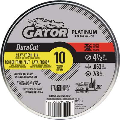 10PK 4-1/2" METAL BLADE