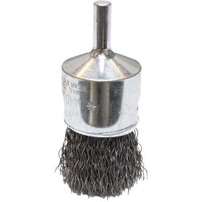 1"CRIMPED WIRE END BRUSH