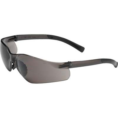 Safety Works Tinted Contoured Black Frame Safety Glasses with Anti-Fog