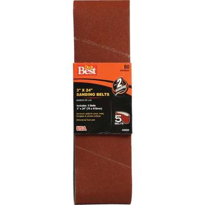 BELT SANDING 3X24 MEDIUM 5PK