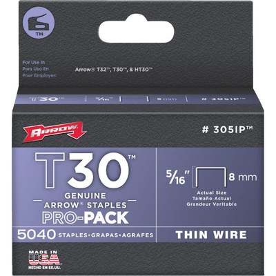 T30  5/16"STAPLES-5000