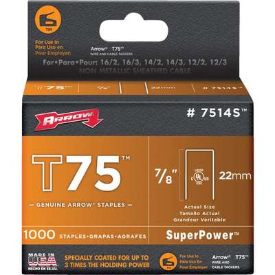 7/8" WIRE STAPLE