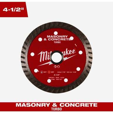 4-1/2 Turbo Diamond Blade
