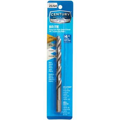 25/64" BRITE DRILL BIT