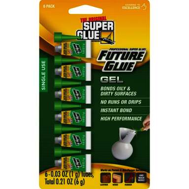 6PK SNGL GEL GLUE