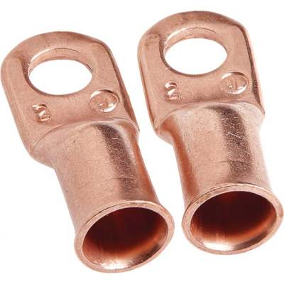 2PK #2X5/16" CABLE LUG