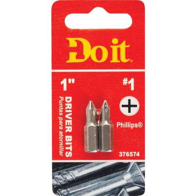 #1 1"PHILLIPS INSERT BIT