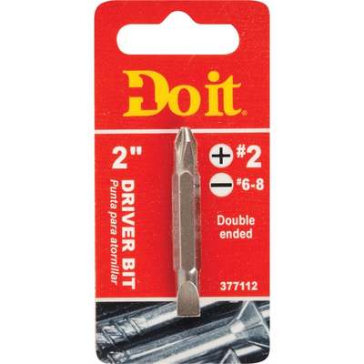 Do it Phillips #2 Slotted Double-End Screwdriver Bit