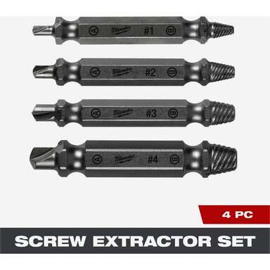 4PC M2 STL SCRW EXT SET