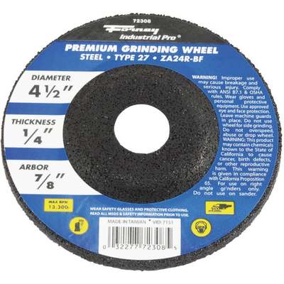 4-1/2" 27 GRINDING WHEEL