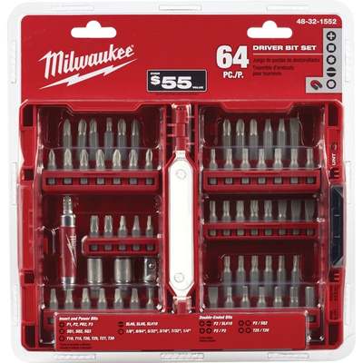 60PC STD DRIVER BIT SET