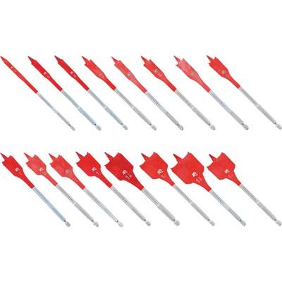 16PC SPEED SPADE BIT