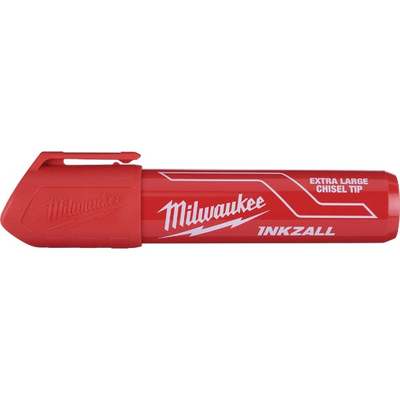XL RED CHISEL TIP MARKER