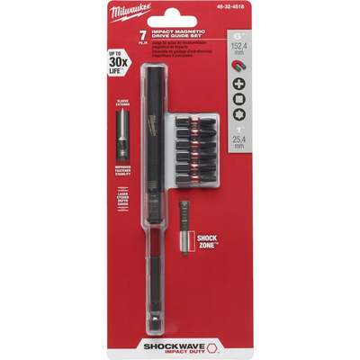 6" MAG DRV GUIDE W/6 BITS