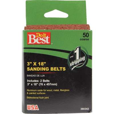 3X18 50G SANDING BELT