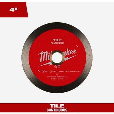4" CNTNOUS TILE BLADE