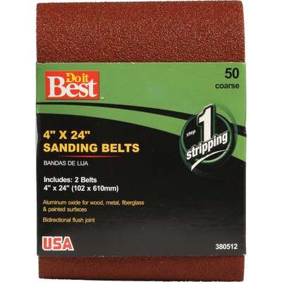 4x24 50G SANDING BELT