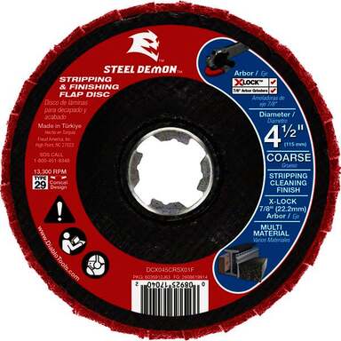 4-1/2" COARSE FLAP DISC